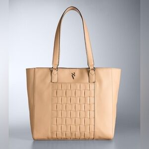 Simply Vera Vera Wang Lavey Raddix Tote Bag
